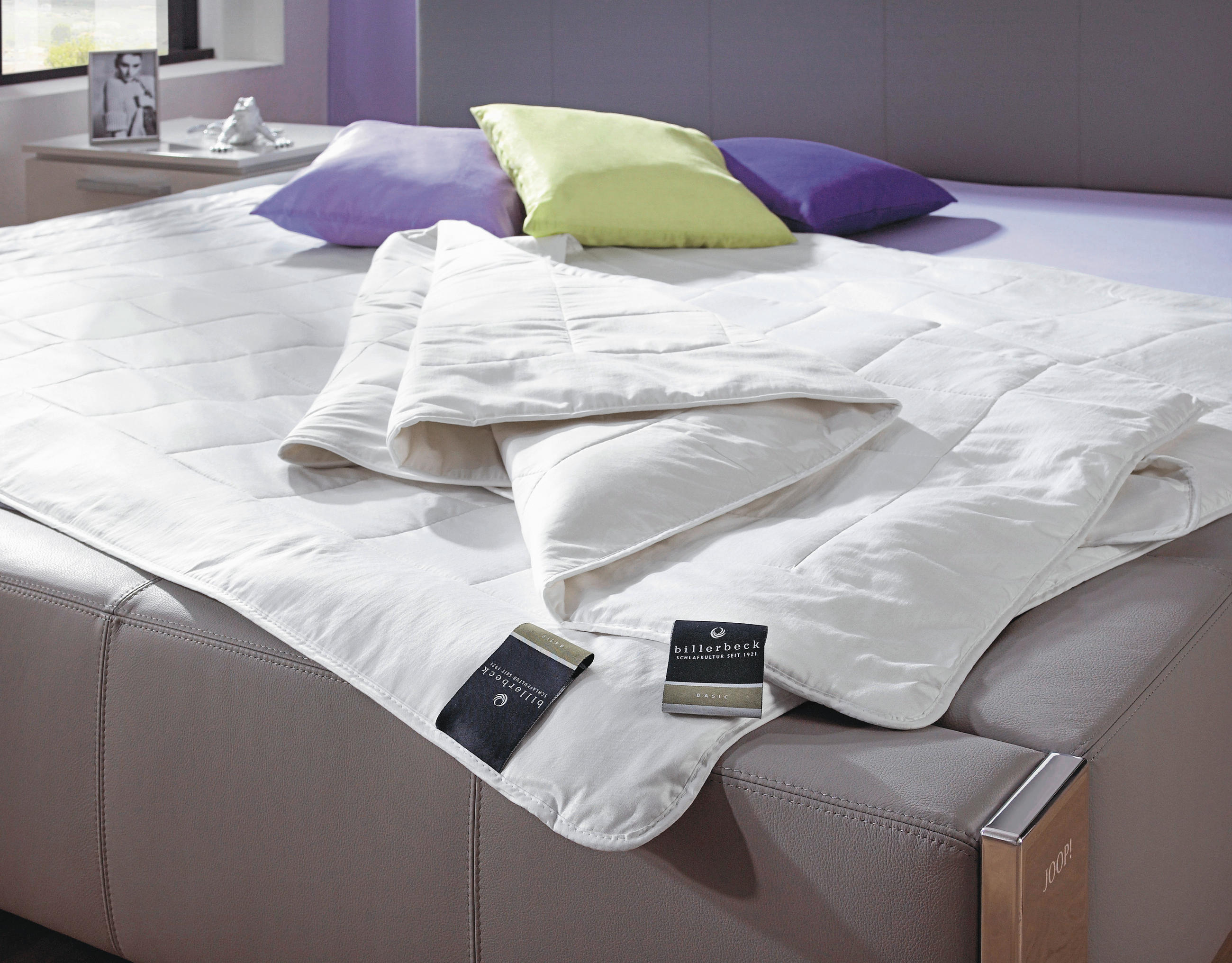 LETNÍ PŘIKRÝVKA, 140/220 cm, hedvábí - bílá, Basics, textil (140/220cm) - Billerbeck
