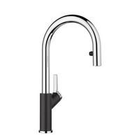 KÜCHENARMATUR 521358  - Chromfarben/Anthrazit, Basics, Metall (11,1/41/24cm) - Blanco