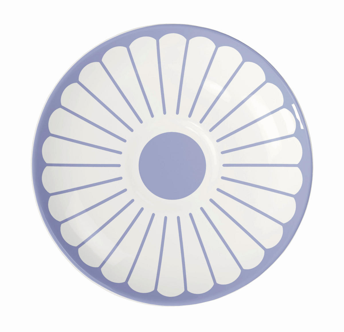 ESPRESSO-UNTERTASSE Fleur Bleu  - Weiss/Hellblau, Design, Keramik (11,5/11,5/2,0cm) - Villeroy & Boch