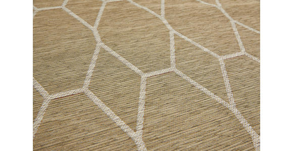 OUTDOORTEPPICH 123/180 cm Olea Creme, Beige  - Beige/Creme, Trend, Textil (123/180cm) - Dieter Knoll