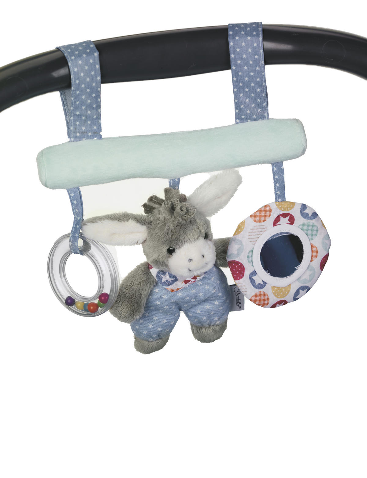 BABYSCHALENMOBILE Emmi  - Blau/Multicolor, Basics, Textil (26/19/5cm) - Sterntaler