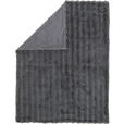 FELLDECKE 150/200 cm  - Schwarz/Weiß, Basics, Textil (150/200cm) - Esposa