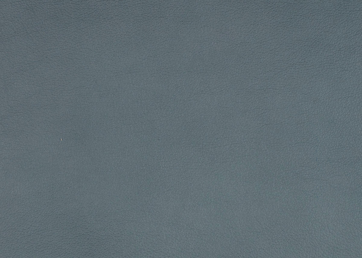 ECKSOFA in Echtleder Grau  - Schwarz/Grau, Design, Leder/Metall (325/157cm) - Dieter Knoll