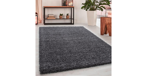 HOCHFLORTEPPICH 80/150 cm Dream 4000 Grau  - Grau, KONVENTIONELL, Textil (80/150cm) - Novel