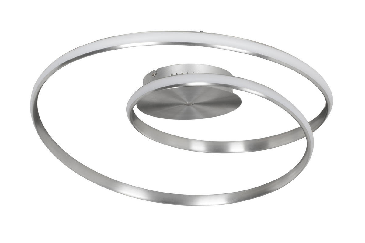 LED-TAKLAMPA 43 W 56/24 cm  - vit/silver, Design, metall/plast (56/24cm) - Ambiente