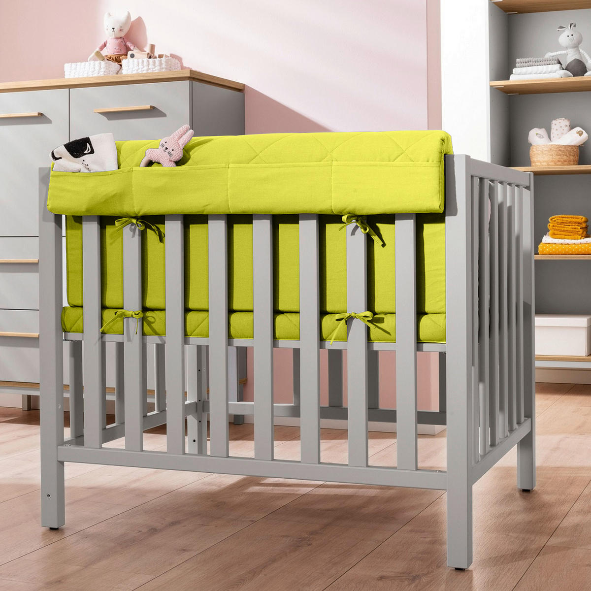 LAUFGITTEREINLAGE SCOTTY   - Grün, Basics, Textil (88,0/36,0/10,0cm) - Paidi