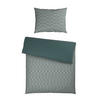 WENDEBETTWÄSCHE Mavie Satin 140/200 cm  - Grün, KONVENTIONELL, Textil (140/200cm) - Novel