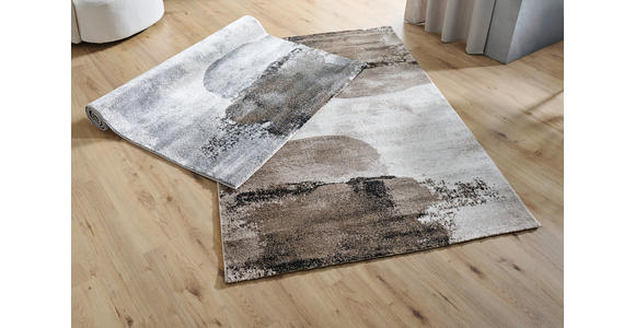 WEBTEPPICH 133/190 cm Grau  - Grau, Design, Textil (133/190cm) - Novel