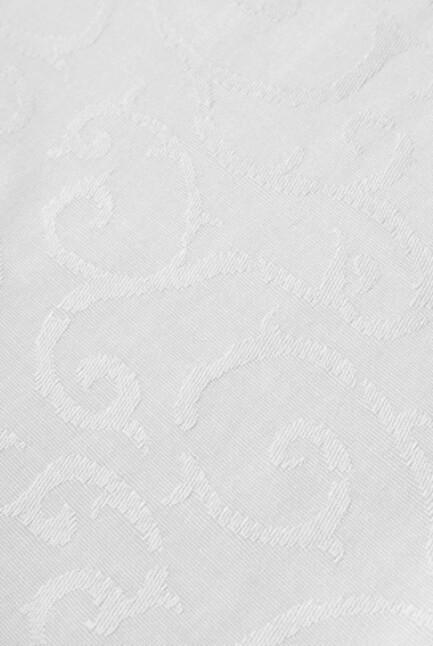 TISCHLÄUFER Textil Weiss 45/140 cm  - Weiss, Basics, Textil (45/140cm)