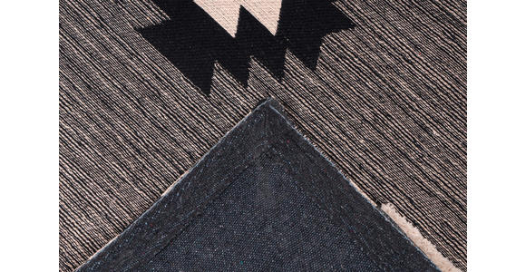 FLACHWEBETEPPICH 120/170 cm Grau  - Grau, Design, Textil (120/170cm) - Novel