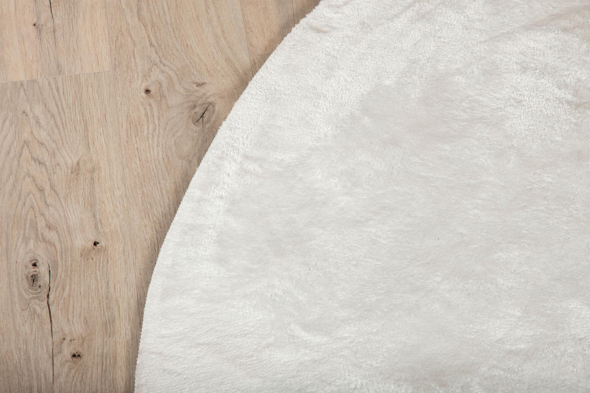FLACHWEBETEPPICH 200 cm Weiß  - Weiß, LIFESTYLE, Textil (200cm) - P & B