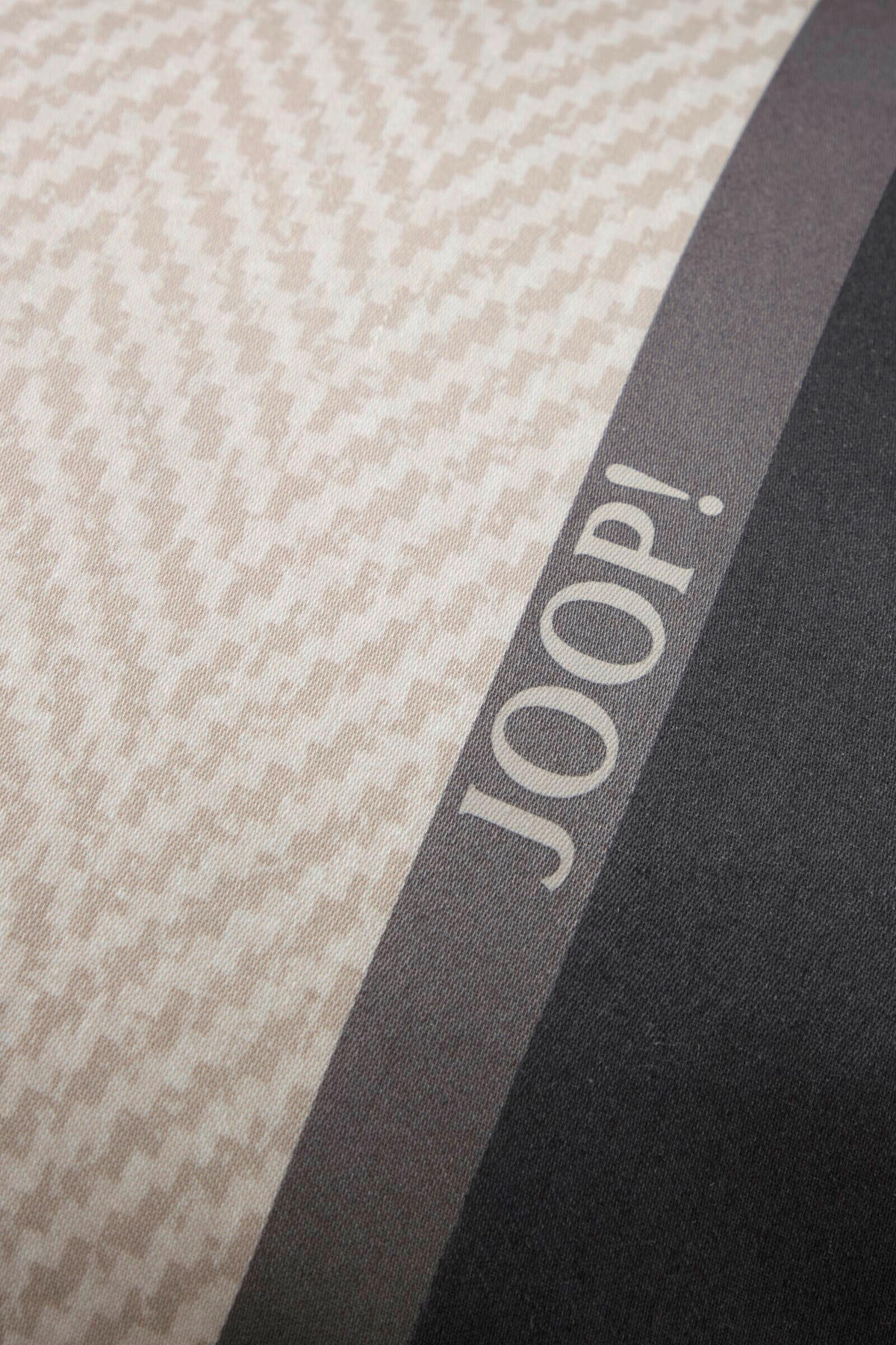 WENDEBETTWÄSCHE 3-teilig Makosatin 200/200 cm  - Schwarz, Design, Textil (200/200cm) - Joop!