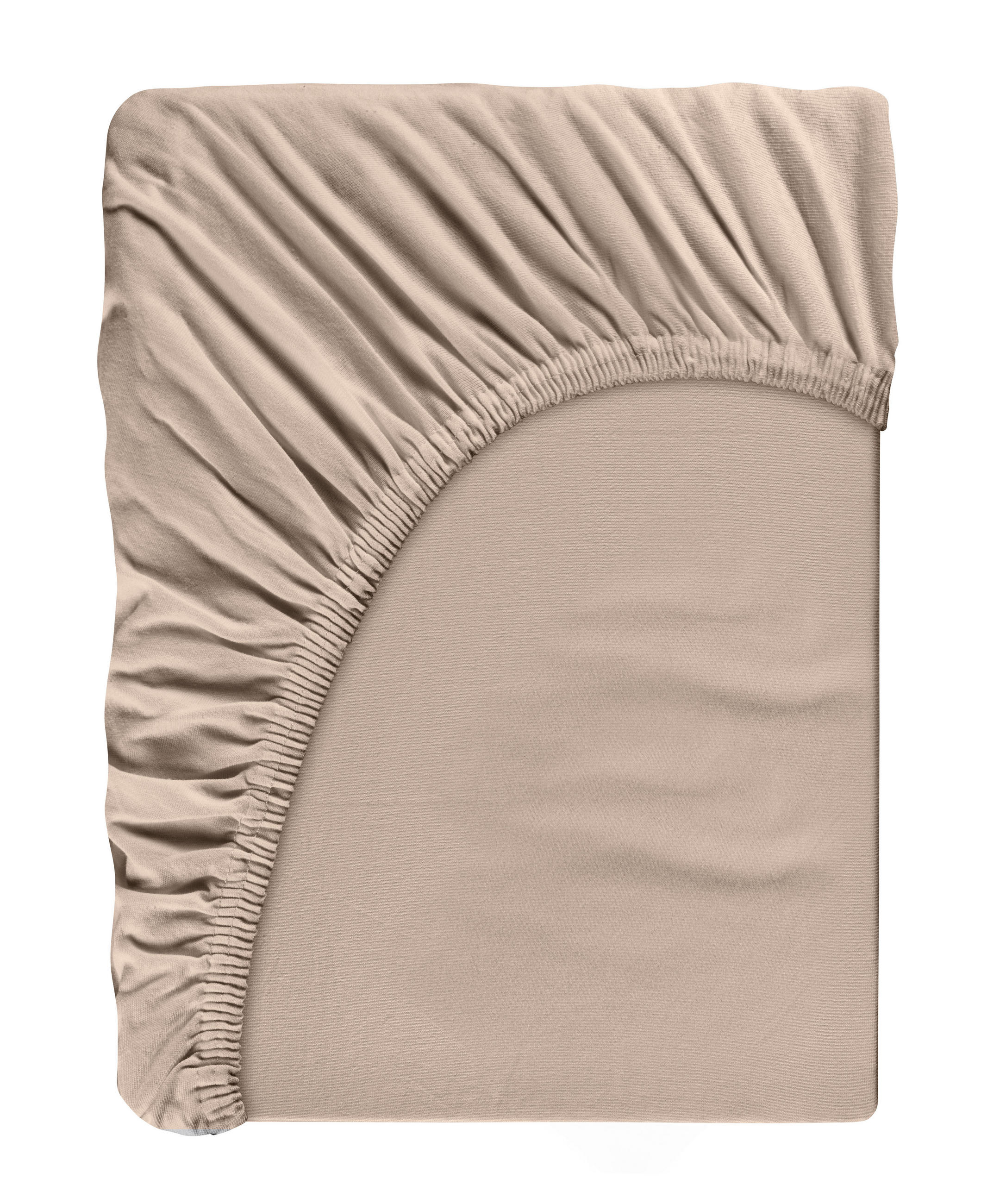 SPANNBETTTUCH Flanell 90/200 cm  - Beige, Textil (90/200cm) - Esposa