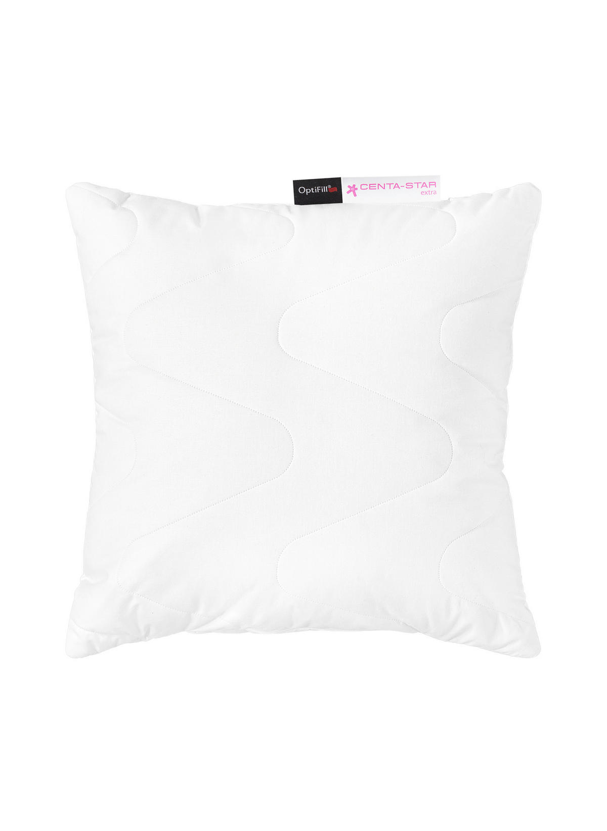 KOPFPOLSTER 40/40 cm  Aqua Aktiv  - Weiß, Basics, Textil (40/40cm) - Centa-Star