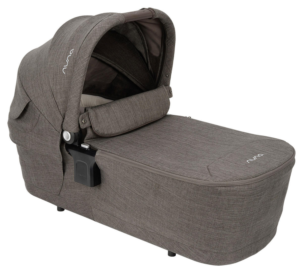 KINDERWAGENSET TRIV lx  - Sandfarben/Schwarz, Basics, Kunststoff/Metall (58/109/93,5cm) - Nuna