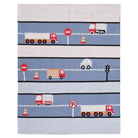 SCHMUSEDECKE On the Road  80/100 cm  - Multicolor, Basics, Textil (80/100cm) - Patinio