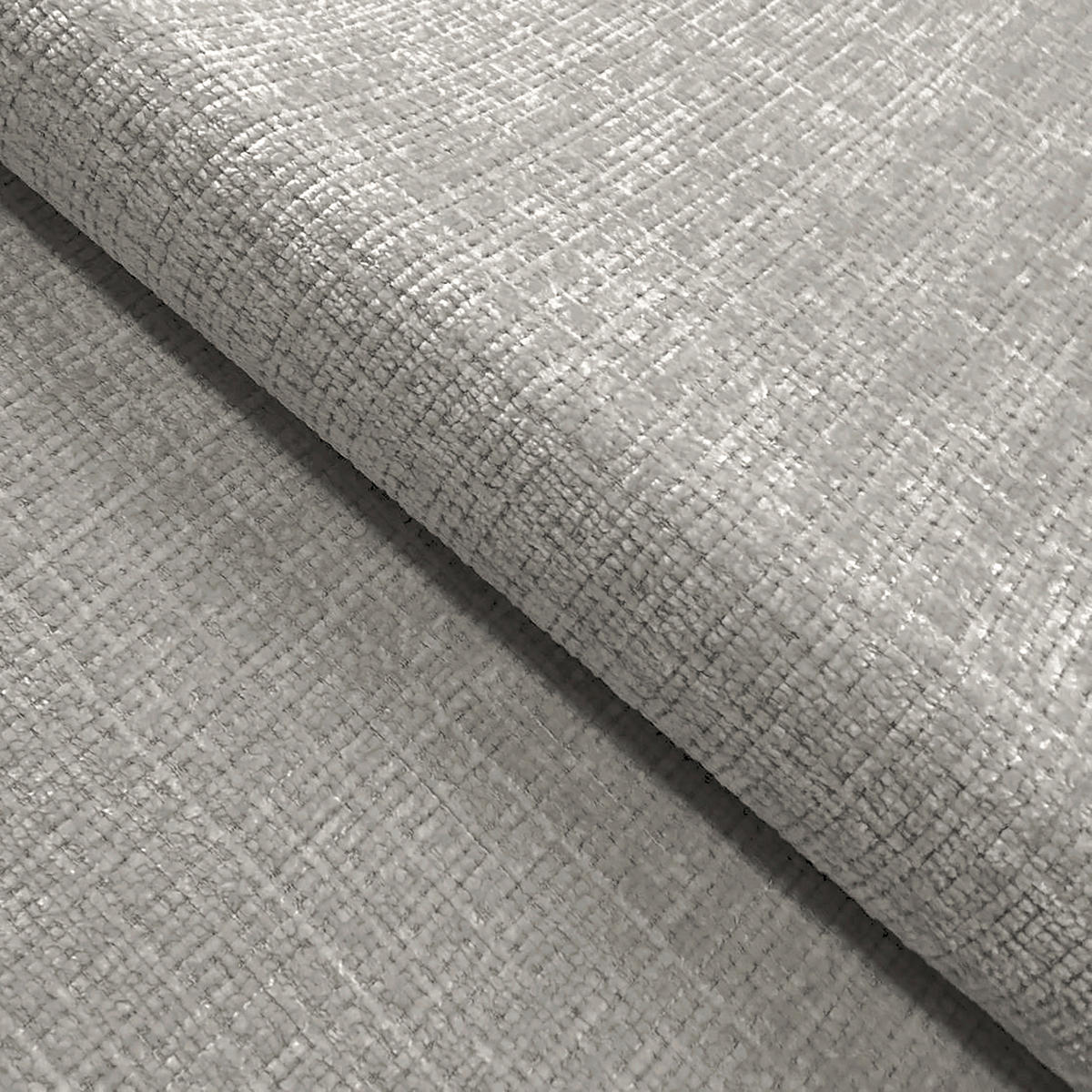 ECKSOFA Mauris Hellgrau Chenille Rückenkissen  - Hellgrau/Schwarz, Design, Kunststoff/Textil (200/233cm) - Livetastic