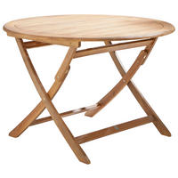 BAŠTENSKI STO  - boja akacije, Prirodno, drvo (110/74cm) - Ambia Garden