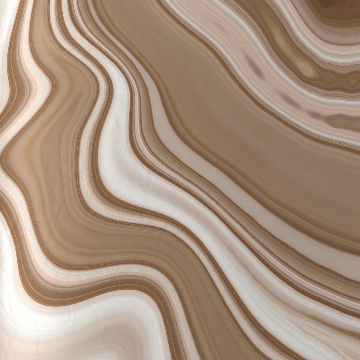 OBOJESTRANSKA POSTELJNINA WAVY 140/200 cm saten naravne barve  - naravne barve, Konvencionalno, tekstil (140/200cm) - Esposa