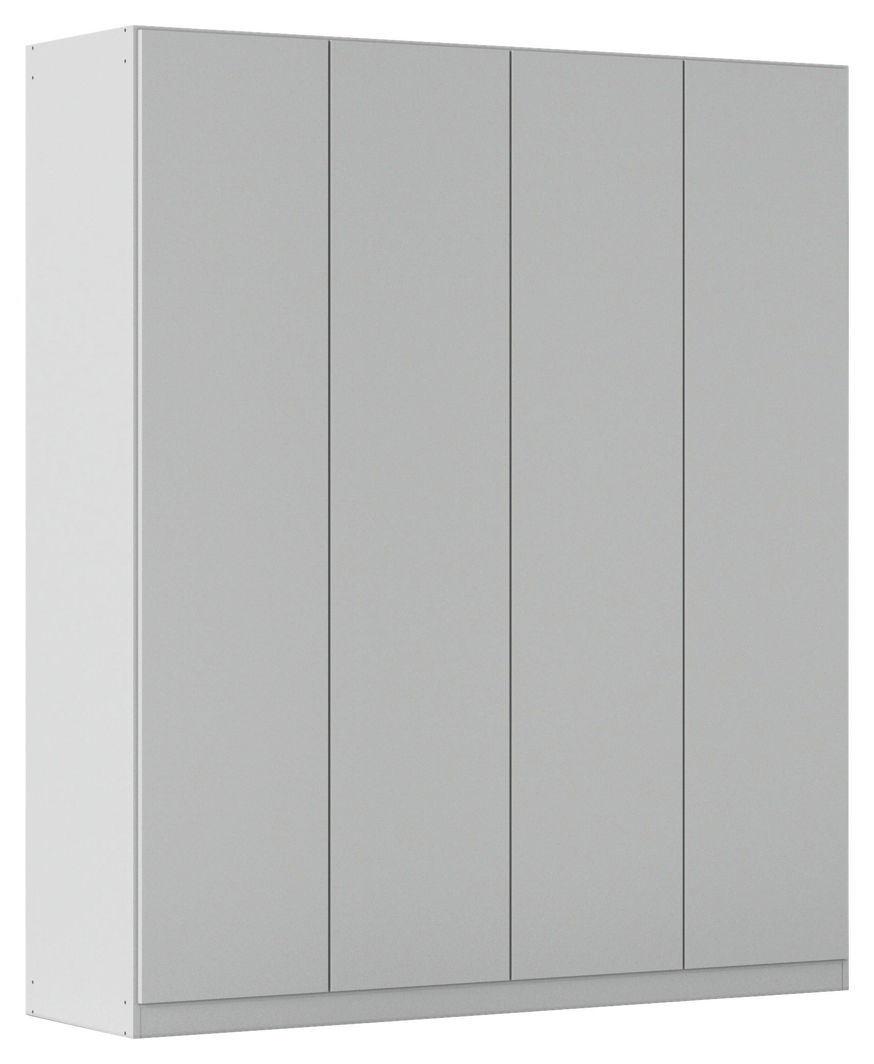 FALTTÜRENSCHRANK Grau  - Grau, Holzwerkstoff (181/210/54cm) - Boxxx