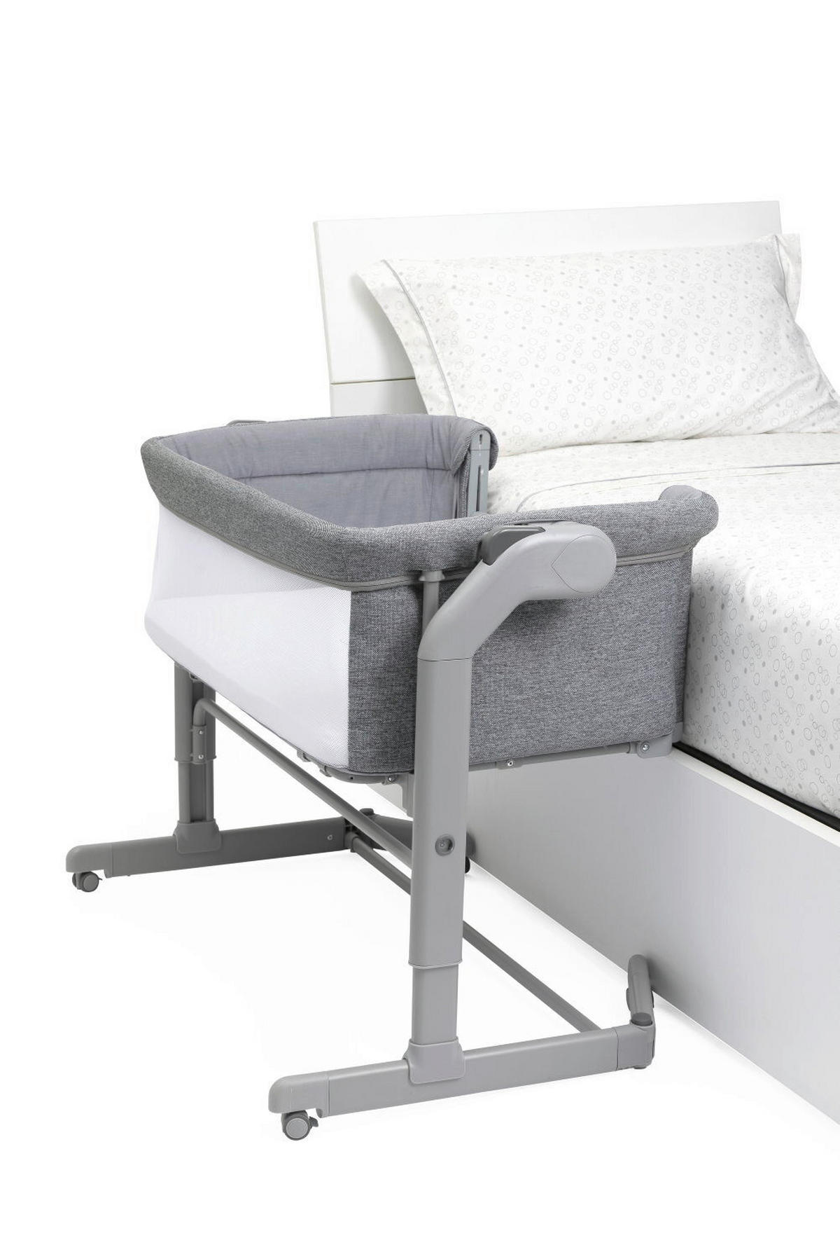 BEISTELLBETT Next2Me Magic Evo   - Dunkelgrau, Basics (99/73,5/64/80cm) - Chicco