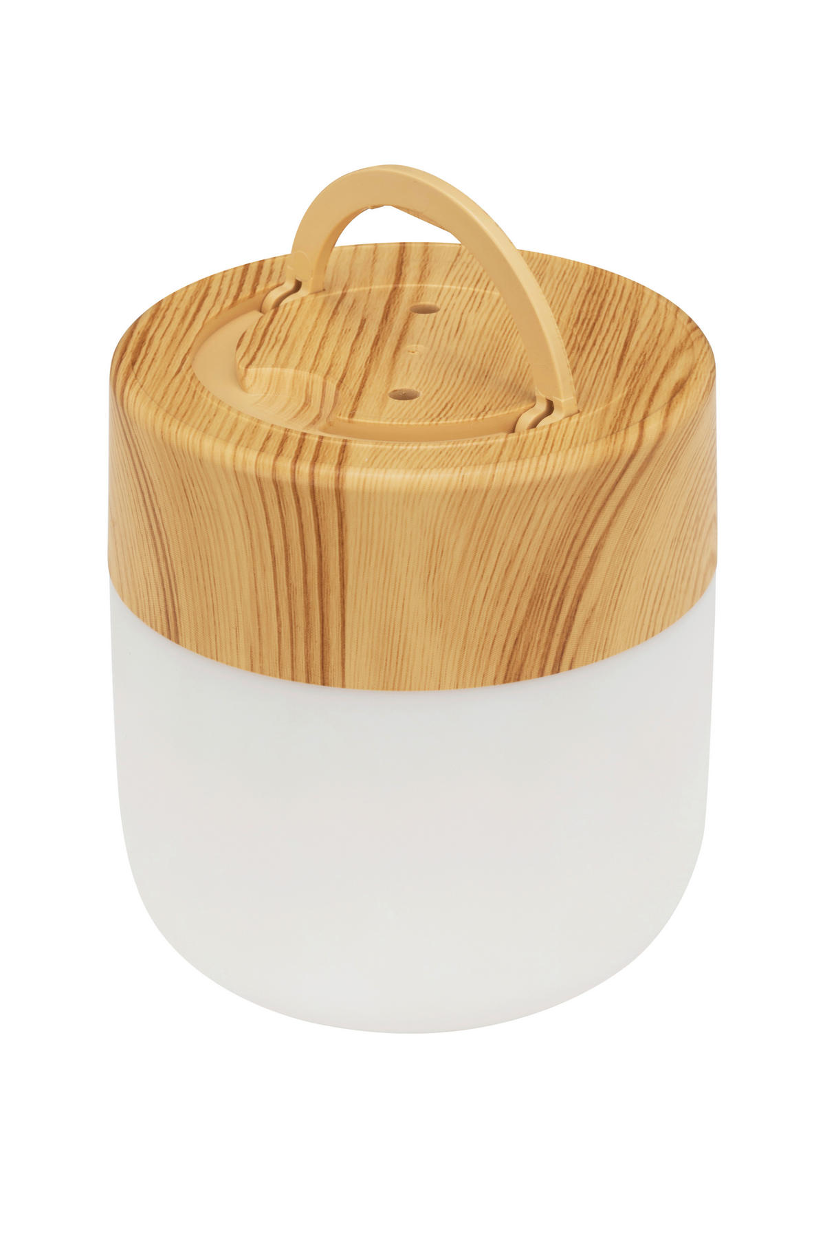 AKKU-TISCHLEUCHTE 7/8 cm   - Eschefarben/Weiß, LIFESTYLE, Kunststoff (7/8cm) - Novel