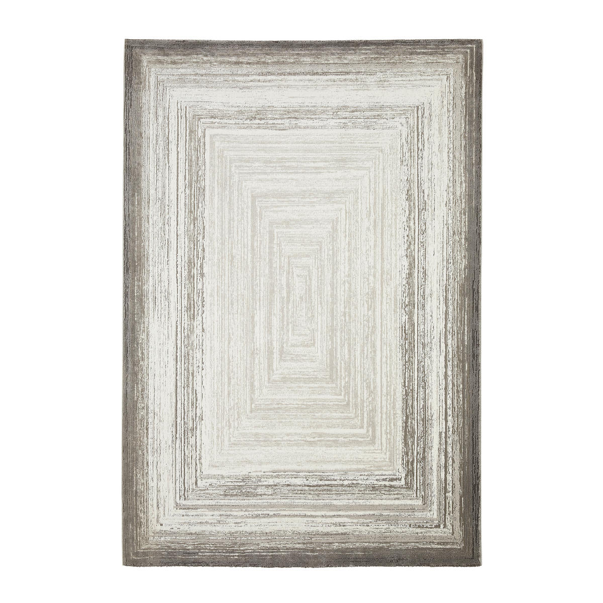 WEBTEPPICH 133/190 cm Grau, Dunkelgrau  - Dunkelgrau/Grau, Design, Naturmaterialien/Textil (133/190cm) - Novel