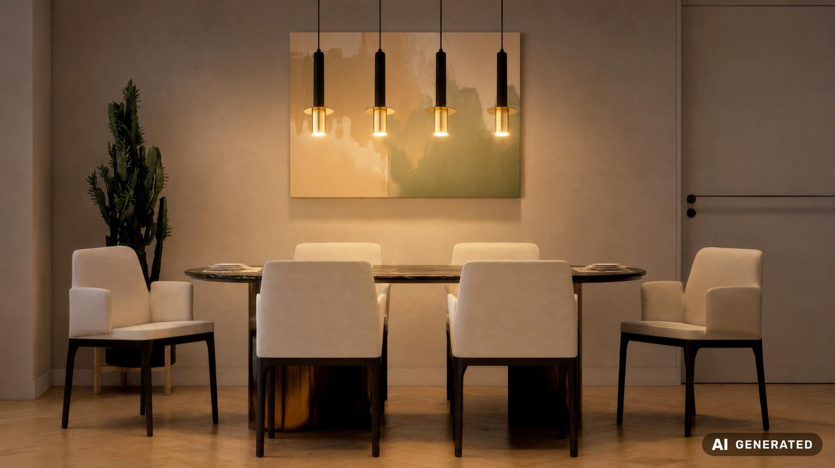 HÄNGELEUCHTE Shanna 87/12/130 cm  - Messingfarben/Schwarz, Design, Kunststoff/Stein (87/12/130cm) - Globo