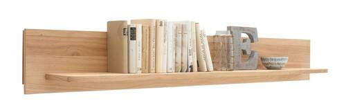 Livetastic NÁSTENNÁ POLICA, sukový dub, farba duba, 180/24/22 cm