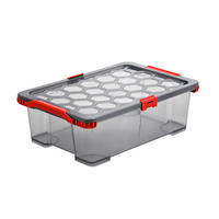 KISTE  - Anthrazit, Basics, Kunststoff (39,5/18,5/28,3cm) - Rotho