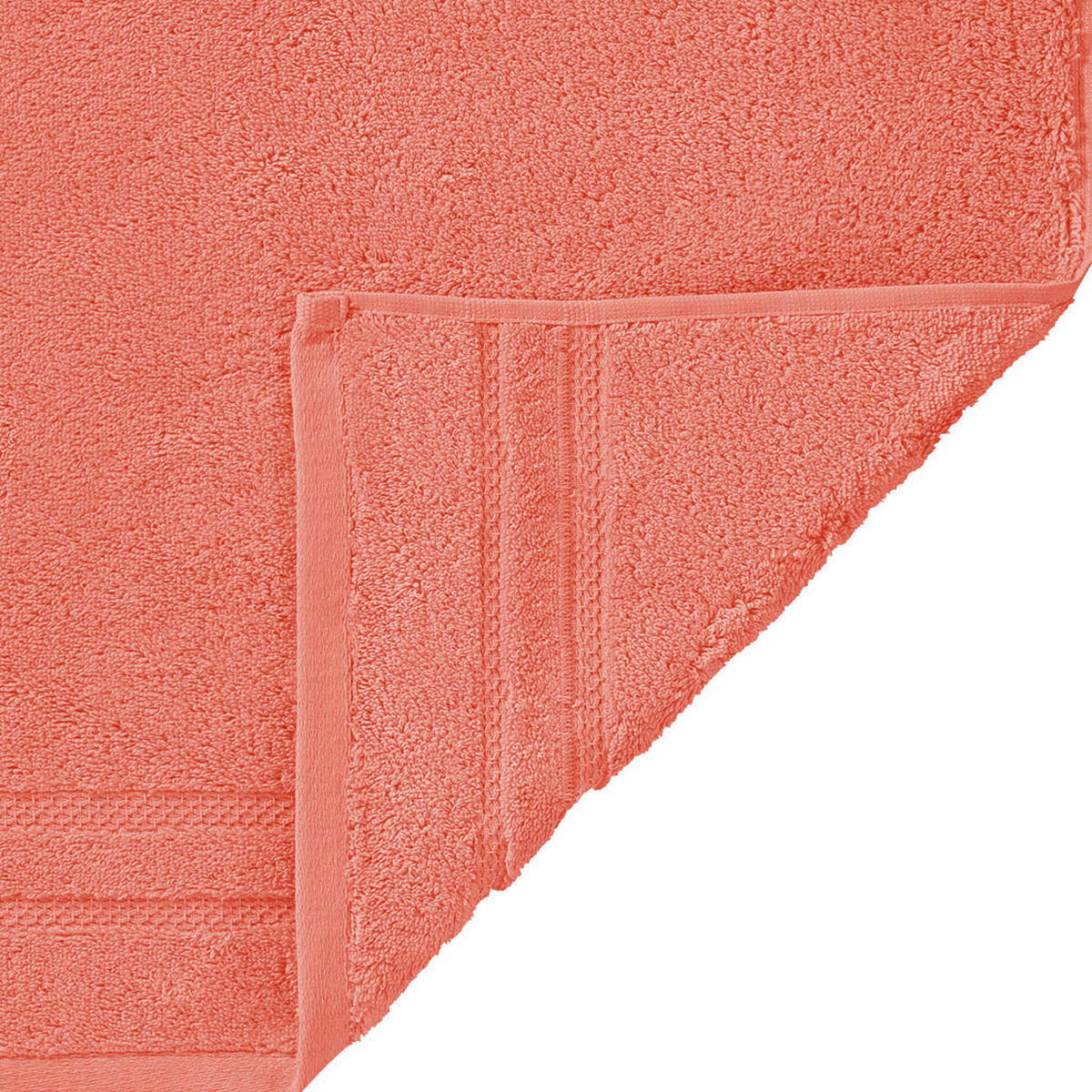 DUSCHTUCH 70/140 cm Micro Touch  - Koralle, Basics, Textil (70/140cm)