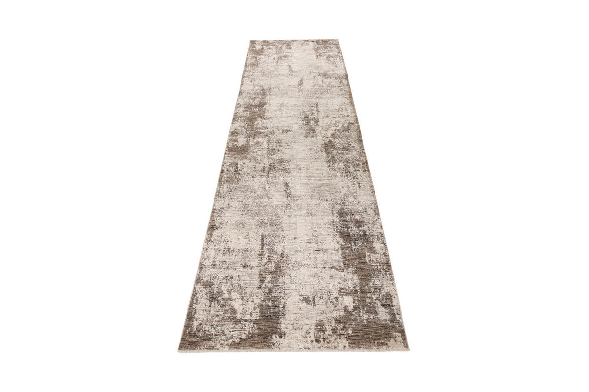 LÄUFER 80/300 cm Taupe  - Taupe, Design, Textil (80/300cm) - Obsession