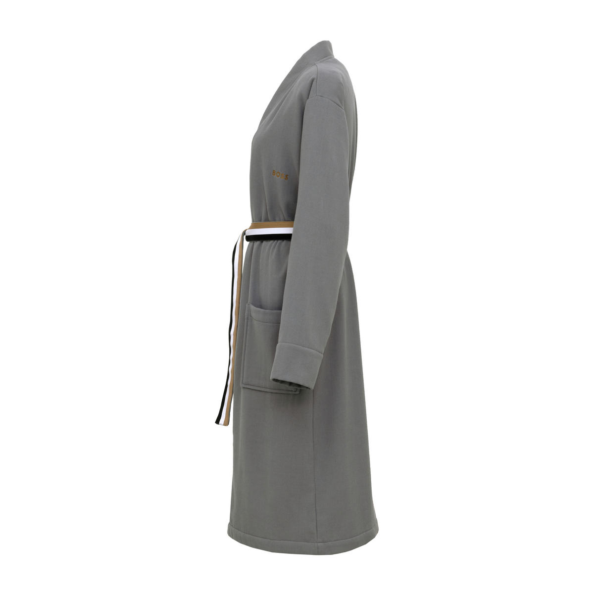 BADEMANTEL BLINEA S Unisex  - Grau, Design, Textil (Snull) - Hugo Boss