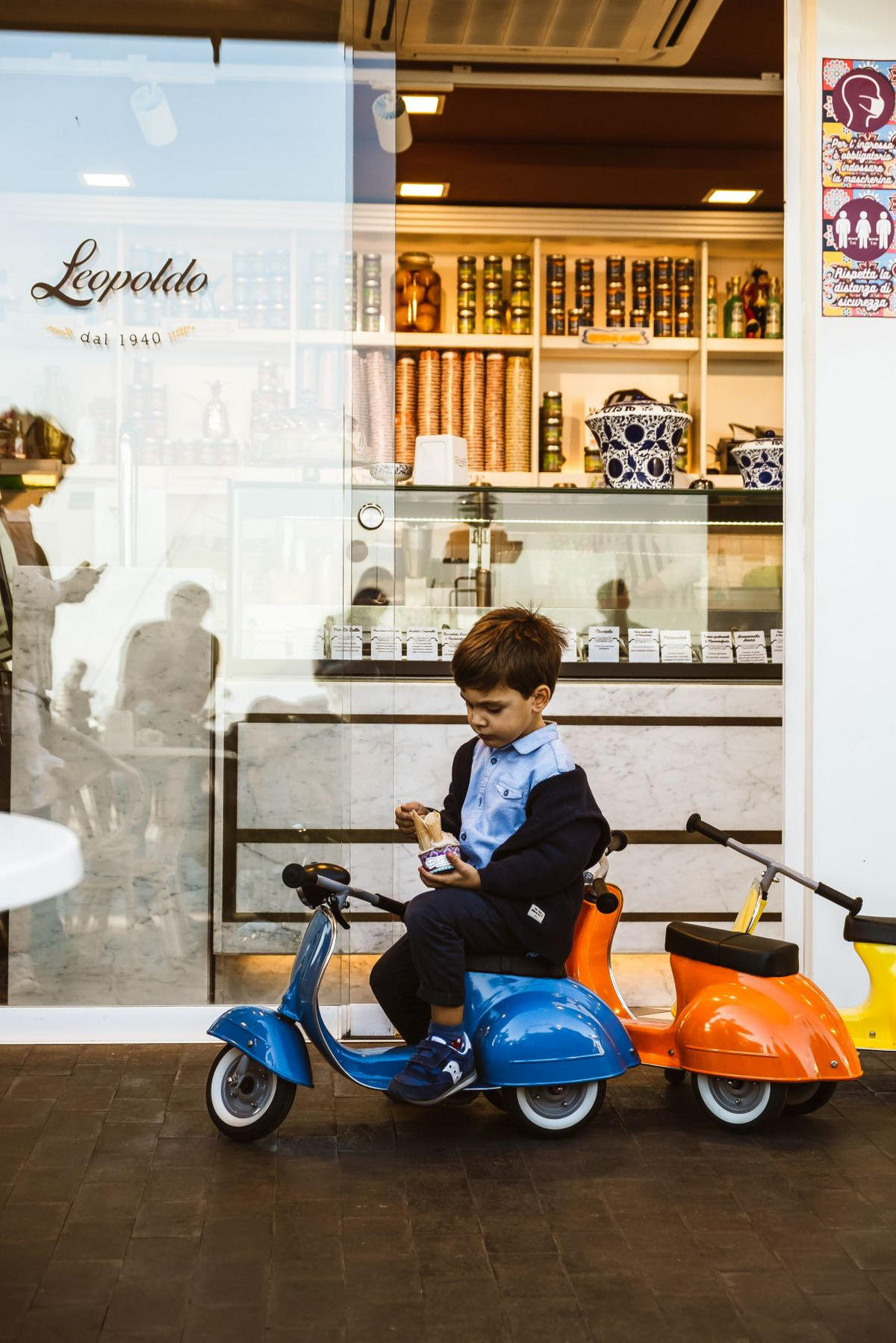 LAUFRAD PRIMO  - Blau, Basics, Kunststoff/Metall (79/45/35cm)