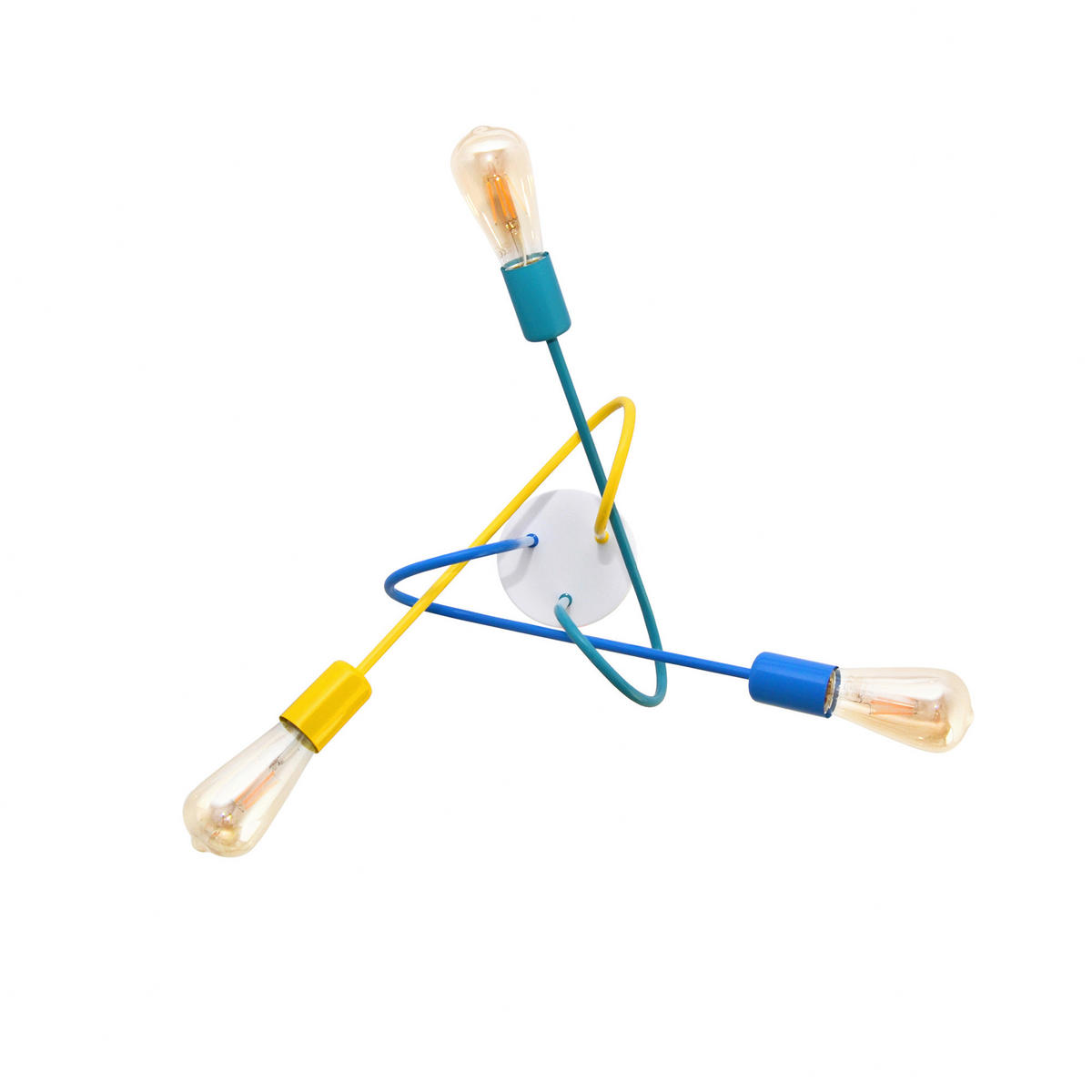 KINDERDECKENLEUCHTE 45/45/30 cm   - Multicolor, LIFESTYLE, Metall (45/45/30cm)