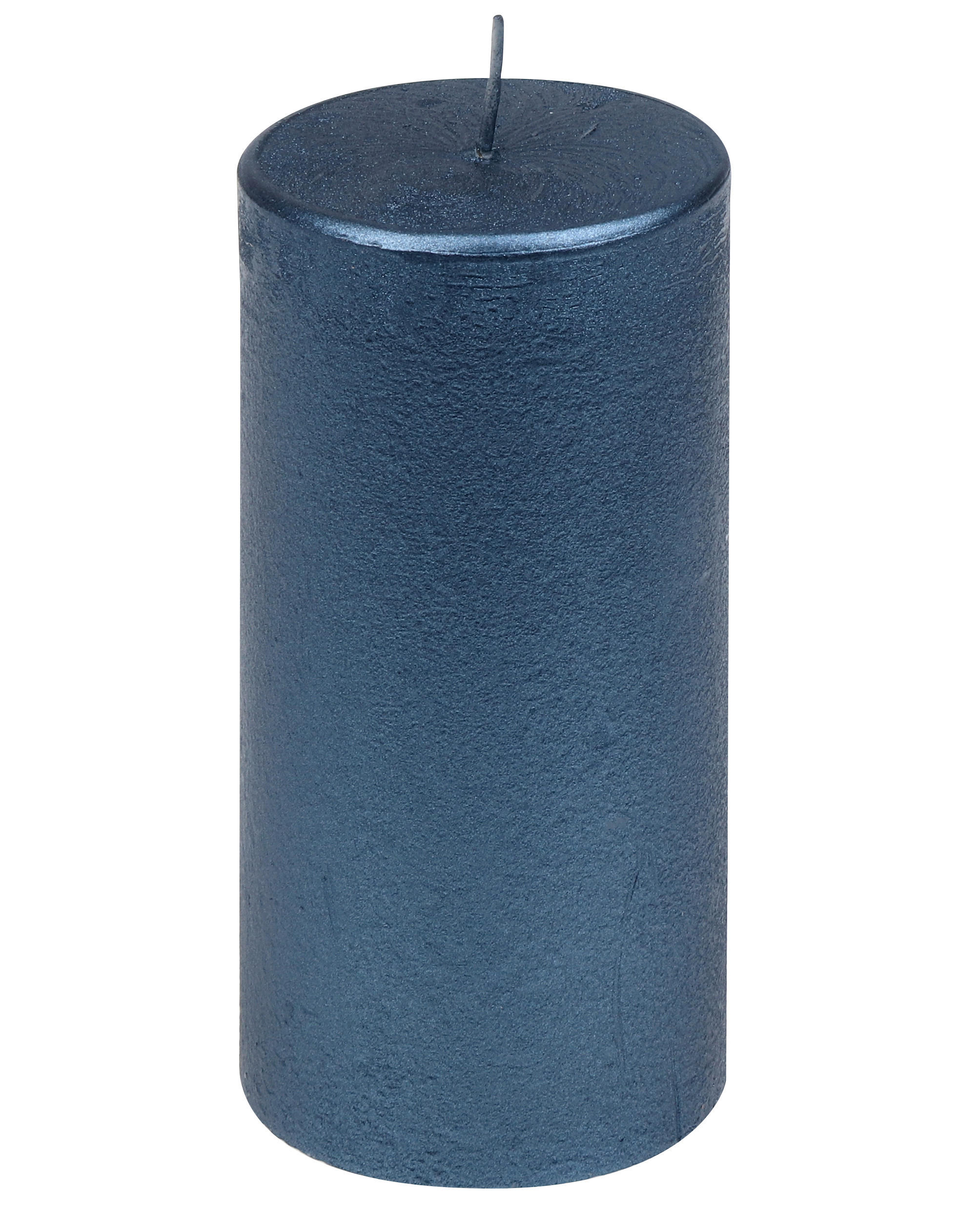 STUMPENKERZE  - Blau, KONVENTIONELL (5,8/12cm)