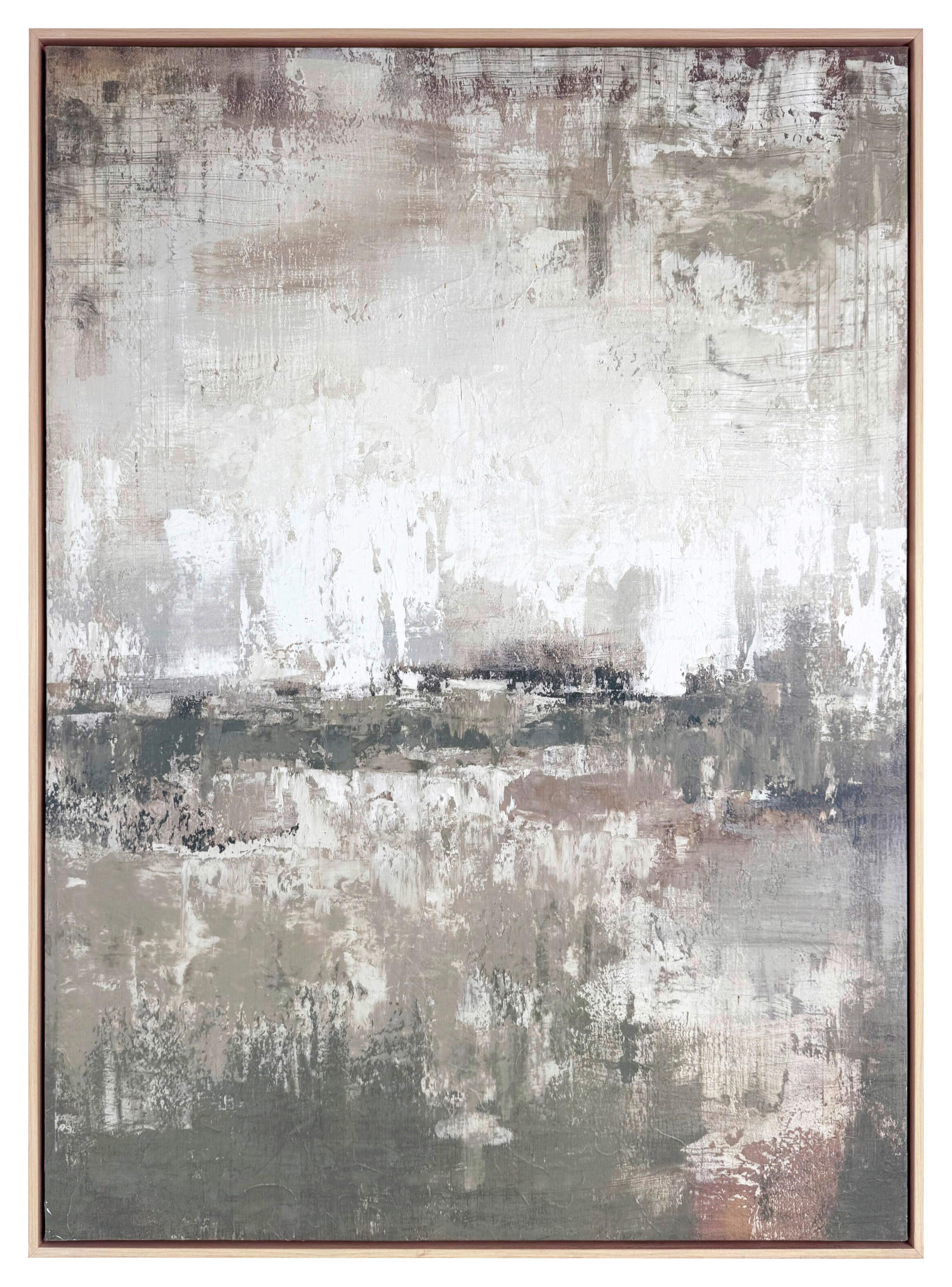 VÁSZONKÉP 78/100 cm  - szürke, Design, faalapú anyag (78/100cm) - Reinders!