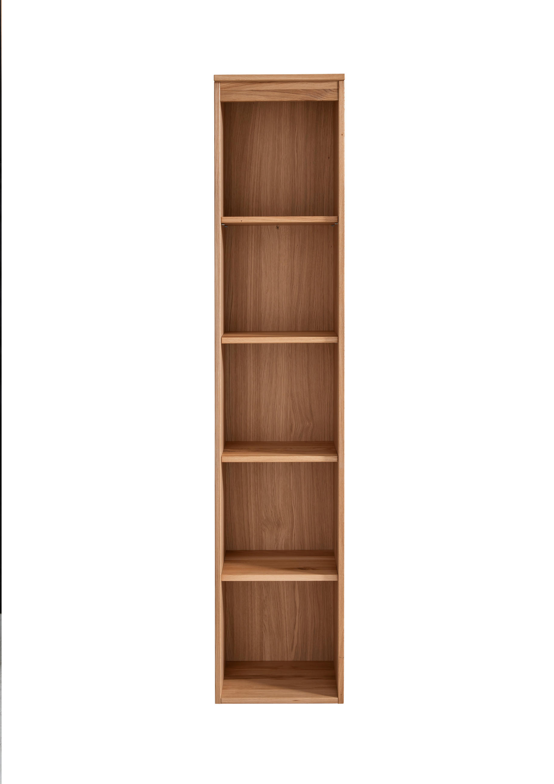 AKTENREGAL Asteiche massiv Eichefarben  - Eichefarben, KONVENTIONELL, Holz (40/194/39cm) - Linea Natura