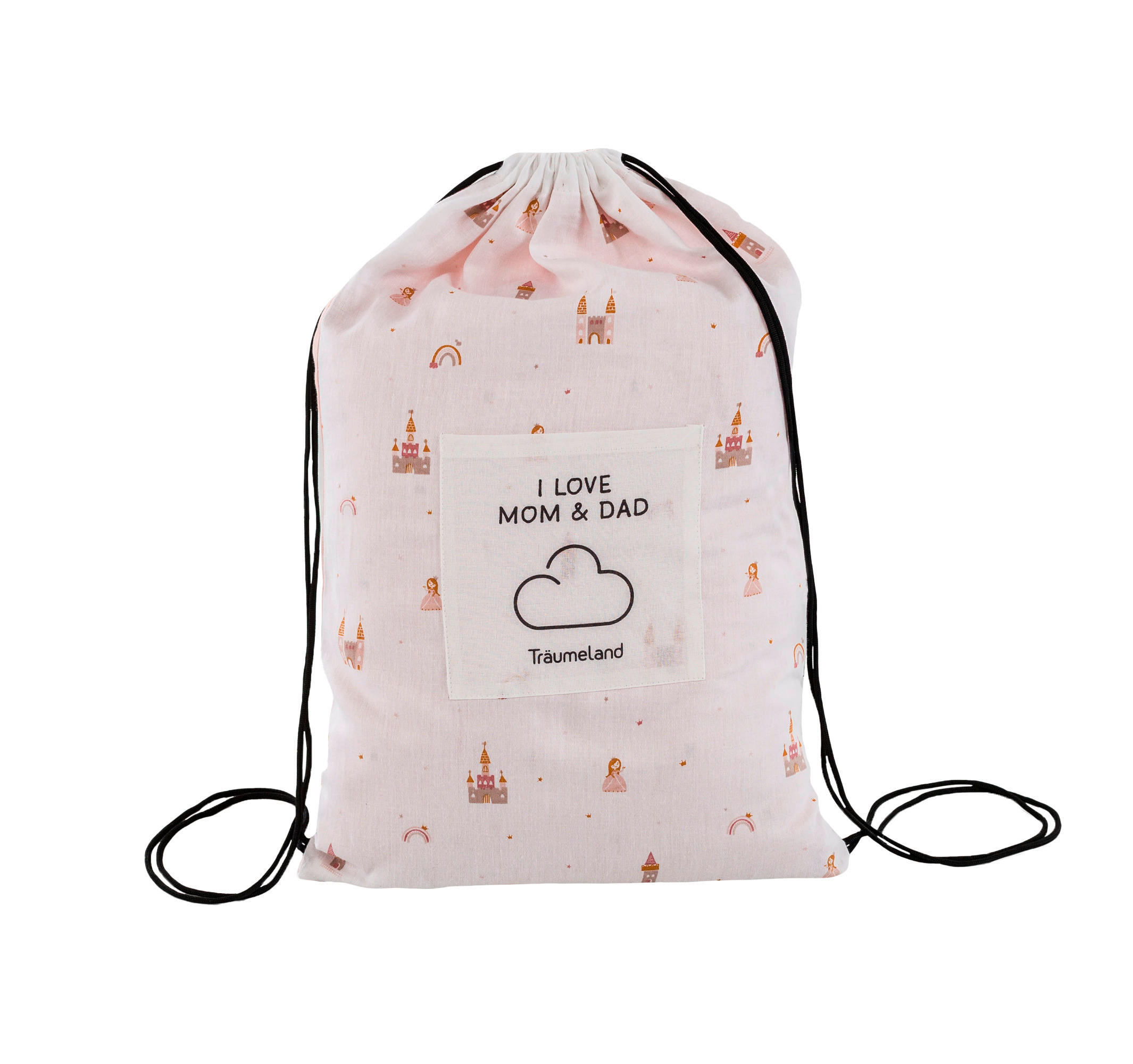 BABYBETTWÄSCHE 100/135 cm  - Rosa/Weiß, Basics, Textil (100/135cm) - Träumeland