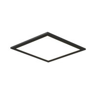 LED-PANEEL - Schwarz, Basics, Kunststoff/Metall (30/30/4,5cm) - Novel