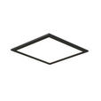 LED-PANEEL 30/30/4,5 cm - Schwarz, Basics, Kunststoff/Metall (30/30/4,5cm) - Novel