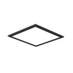 LED-PANEEL 30/30/4,5 cm  - Schwarz, Basics, Kunststoff/Metall (30/30/4,5cm) - Novel