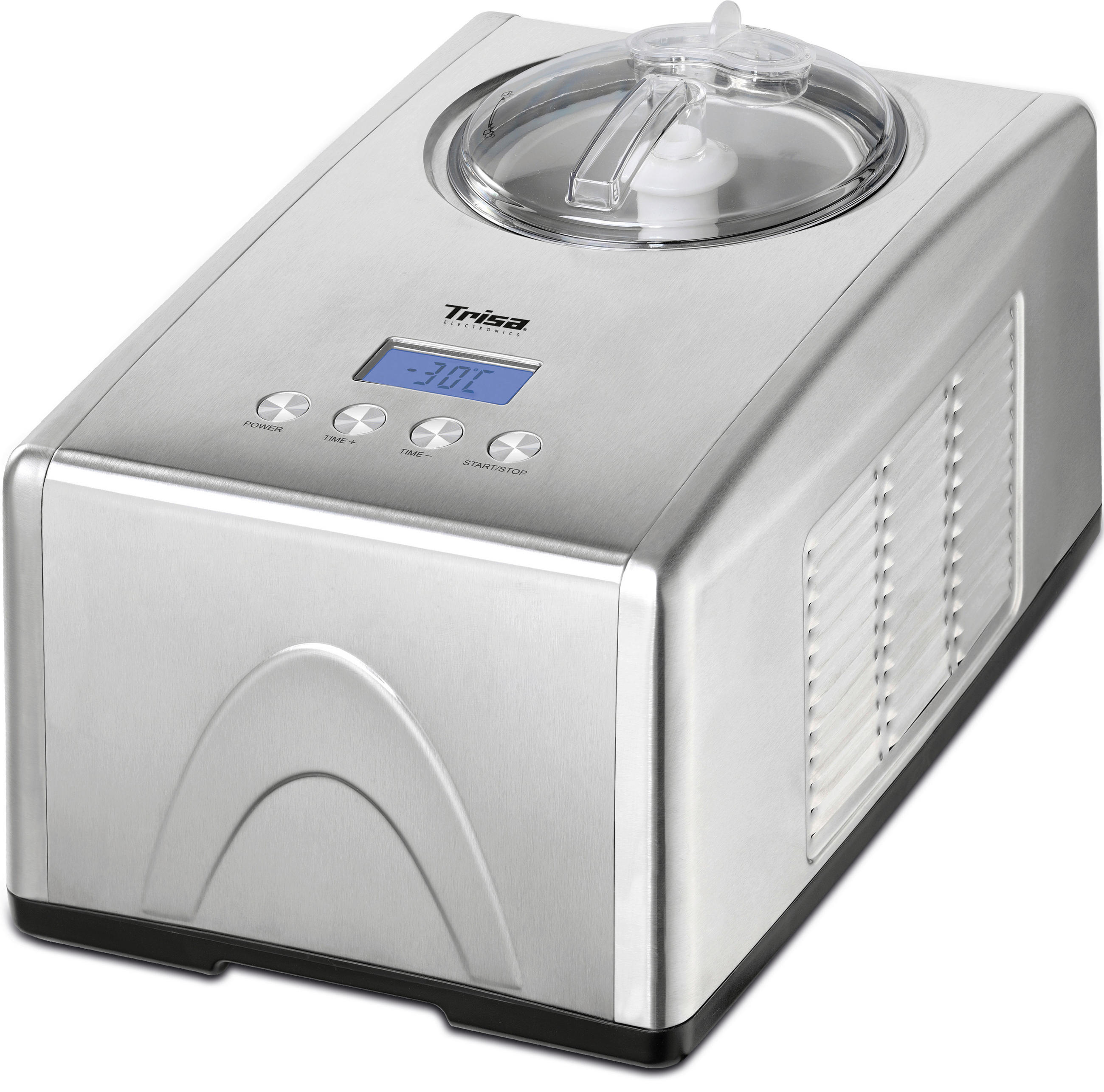 EISMASCHINE - Silberfarben, Kunststoff/Metall (38/26.5/24.5cm) - Trisa Electronics