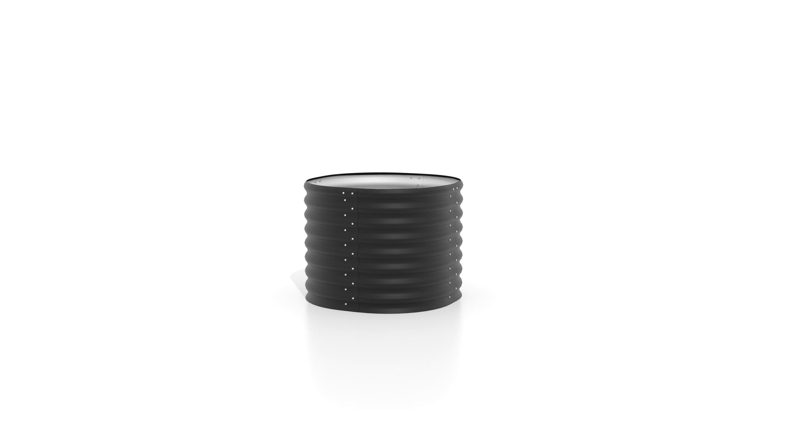HOCHBEET 82,1/63/82,1 cm  - Schwarz, Basics, Metall (82,1/63/82,1cm)