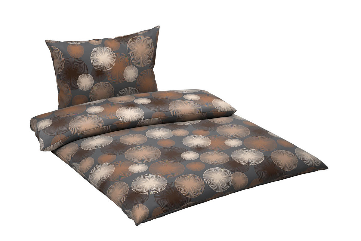 BETTWÄSCHE Satin 200/200 cm  - Grau, Textil (200/200cm) - Esposa