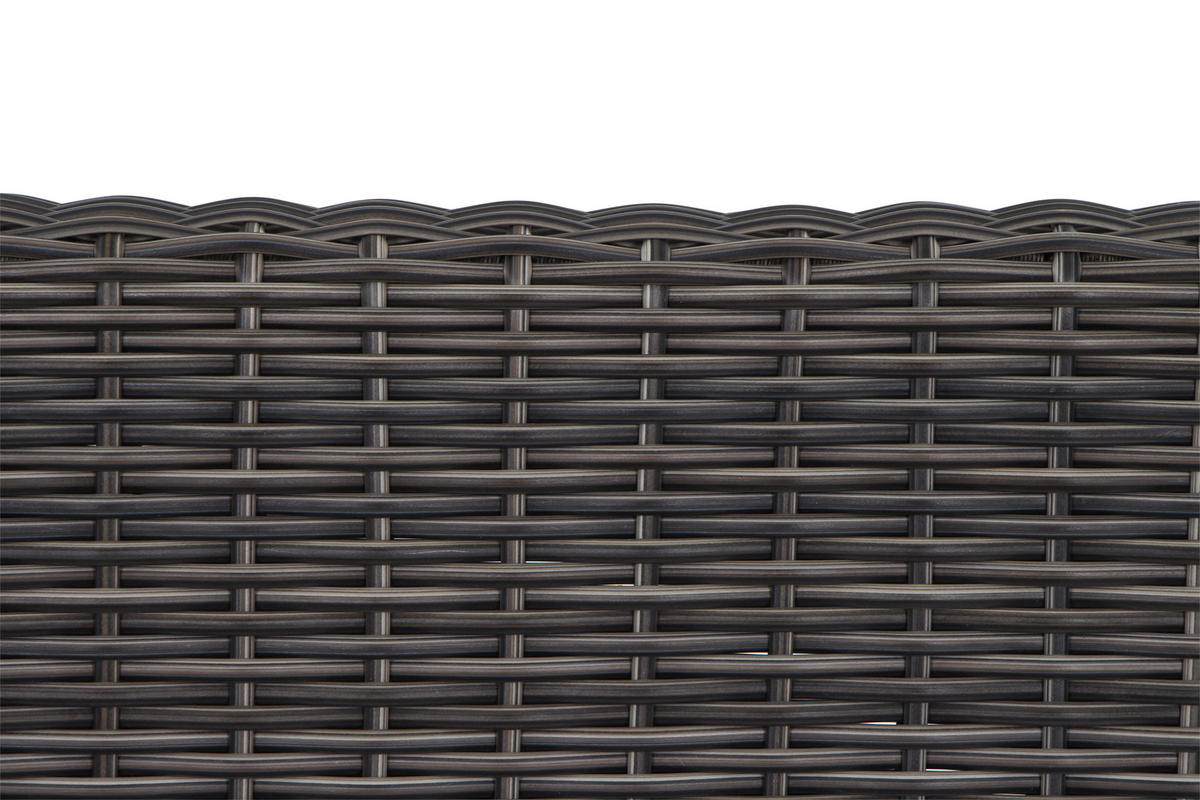 LOUNGEGARNITUR 4-teilig   219/88/219 cm  - Grau, Basics, Keramik/Kunststoff (219/88/219cm) - Siena Garden