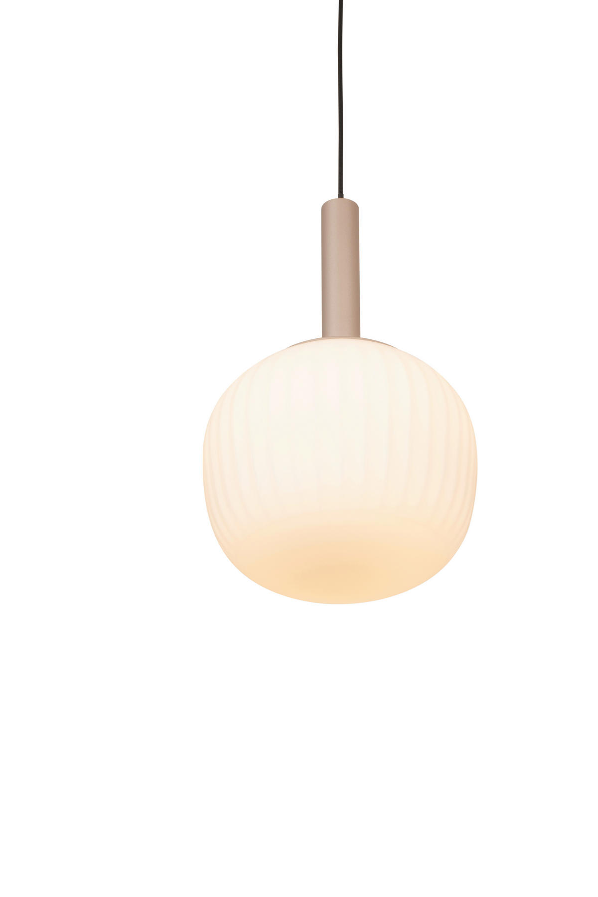 LED-HÄNGELEUCHTE 114/15/150 cm    - Weiss, Design, Glas/Metall (114/15/150cm) - Novel