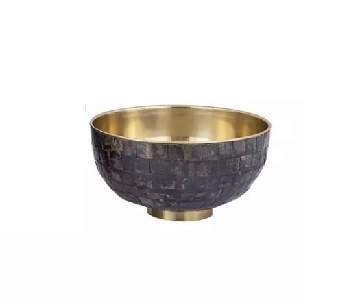 ZDJELA DEKORATIVNA  - zlatne boje, Basics, metal (40/40/19cm)