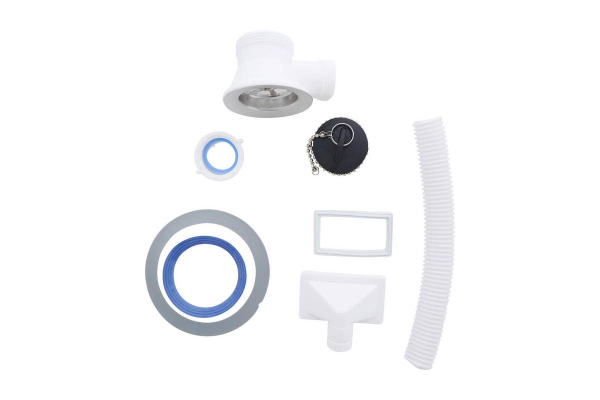 SPÜLE 1720DALLAS465X435  - Edelstahlfarben, Basics, Metall (46,5/15,5/43,5cm) - Respekta