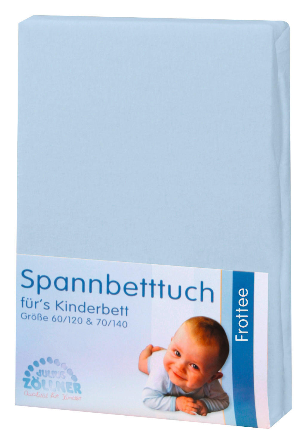KINDERSPANNBETTTUCH   - Hellblau, Basics, Textil (70/140cm) - Zöllner